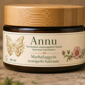 Marhafaggyús testápoló balzsam - natúrkozmetikumok