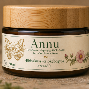 Hibiszkusz csipkebogyós arcradír